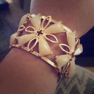 Beautiful Cross Gem Bracelet